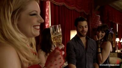 Three French Whores Dominate And Buttfuck Tommy The Trick - upornia.com - France