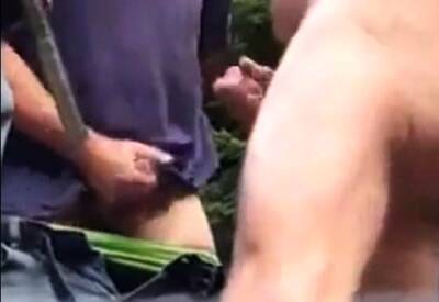 Three Wankers in the Wood - nvdvid.com