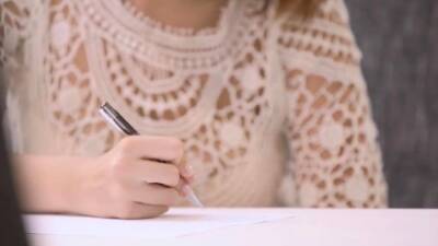 VIP4K. Skinny demonstrates natural body to old man - nvdvid.com