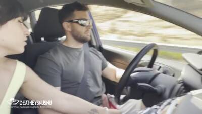 Blowjob To Uber Driver While Driving -snusnu - upornia.com