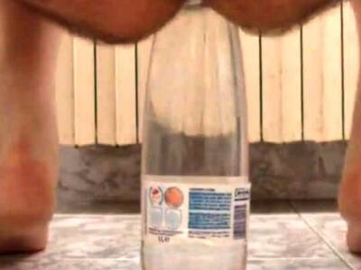 extreme ass insertion with 2 plastic bottles - drtuber.com