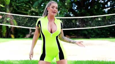 Peter's big creamy load squirted on Lolly Dames - nvdvid.com