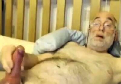 Bi Grandpa Plays With His Big Cock - nvdvid.com