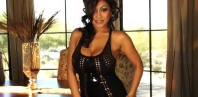 Hand Jobs Dining Room Action With A Busty Babe And A Toy - theyarehuge.com