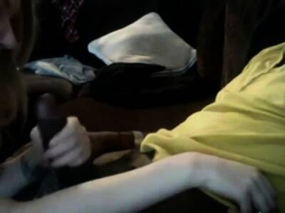 Blonde blows her friend's big black dick - nvdvid.com