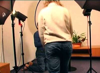 Glorious blonde bimbo Erika expreses her nastiness - nvdvid.com