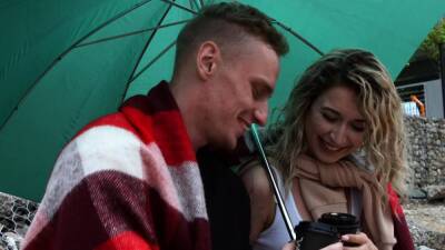 Romantic walk ends for blonde and her man with anal - nvdvid.com