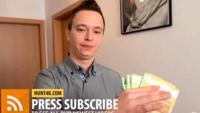 HUNT4K. Busty thief for cash gets drilled in front of bf - nvdvid.com - Russia