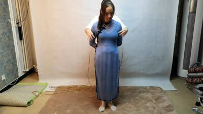 White Pantyhose Frogtie - nvdvid.com