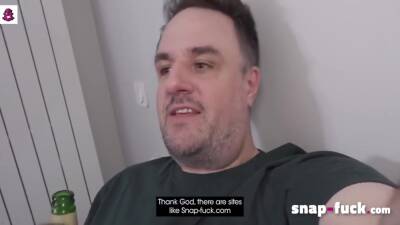 Alarm! A Fat Sweaty Man Rails Young Chick - hclips.com