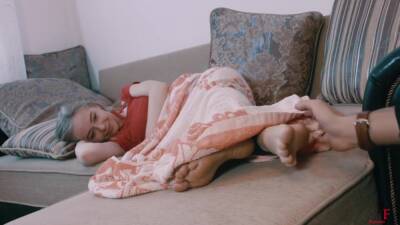 Light Feet Tickling Of Blond Olesya - hclips.com