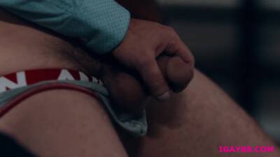 Hunk gays Jesse Zeppelin and Joel Someone plowing assholes - fetishpapa.com