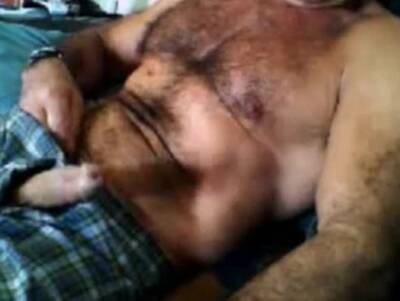 Moustache dady jerking off (no cum) - fetishpapa.com