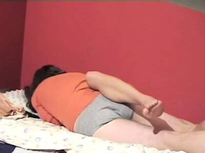 Mischievous brunette Tanya enjoys a fucking ride - nvdvid.com