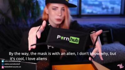 And Deepthroat - Molly Redwolf - 500k Gifts Unboxing And Deepthroat - upornia.com