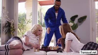 Hot Ts college babes interracial anal - fetishpapa.com