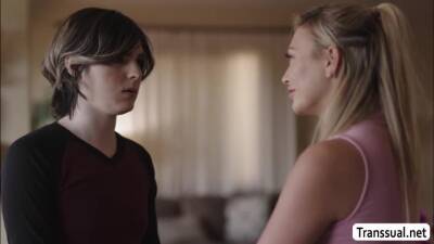 Petite TS Ella pounding Adiras pussy - fetishpapa.com