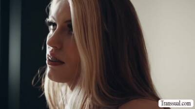 Smalltits TS analed by her shemale stepmom - fetishpapa.com