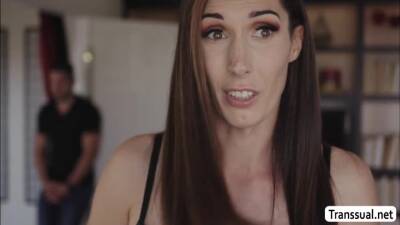 Stepson fucks the ass of her trans stepmom - fetishpapa.com