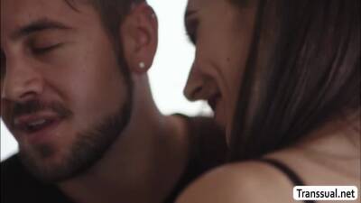 Stepson fucks the ass of her trans stepmom - fetishpapa.com