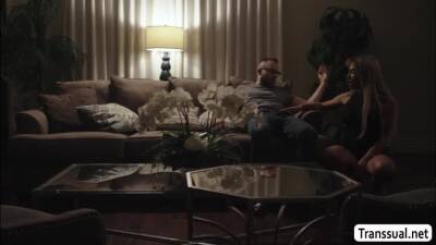 Handsome guy analed by his trans stepmother - fetishpapa.com