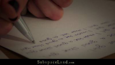 Teen bitch Mia is harshly disciplined a couple of times - bdsm.one