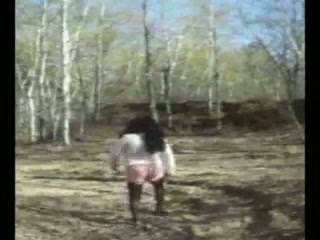 Foxyguygirl gives college girls a show in tight hot pink shorts - tubous.com