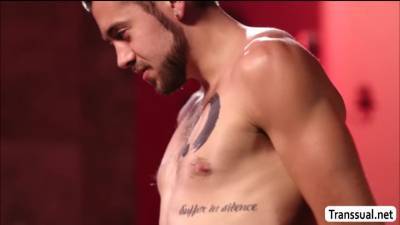 Khloe - TS Khloe shows she can handle sucking cock - fetishpapa.com