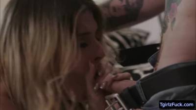 Slim ts sweetheart Casey Kisses and stepbro Will Havoc trade anal sex - fetishpapa.com