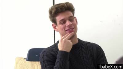 Slim brunette ts Ariel Demure bends over the desk for a hard anal sex - fetishpapa.com