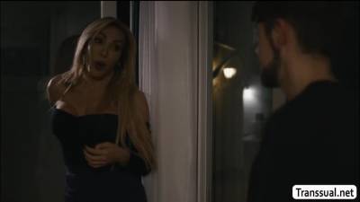 TS Eva didnt expect to enjoy riding a dick - fetishpapa.com