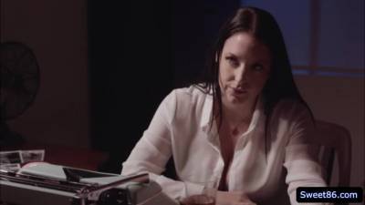 Sexy Angela White masturbates Jenn Foxx ebony pussy - fetishpapa.com