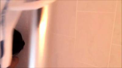 Big tits wife sneaked in the shower - drtvid.com