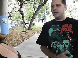 Samantha - Big Titty Samantha Saves A Bro - theyarehuge.com