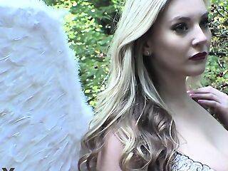 Solo Female Playing Cupid - theyarehuge.com