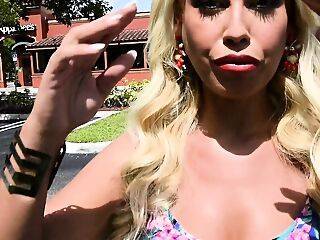 Bridgette B - Busty Blonde - Fuck Porn Busty Blonde Fucked By Towing Company, Plumps - theyarehuge.com