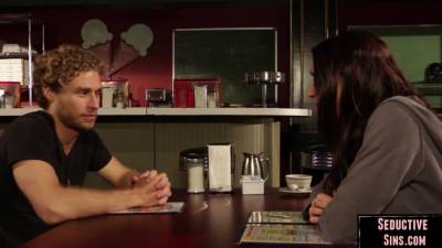 Petite babe pussylicked and fucked before bj - hotmovs.com