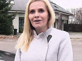 Public Agent Blonde MILF with Big Boobs Fucks a Stranger for Cash - theyarehuge.com