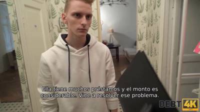 El marido de Candy Kay permite que el cobrador de deudas se la folle - sexu.com - Russia