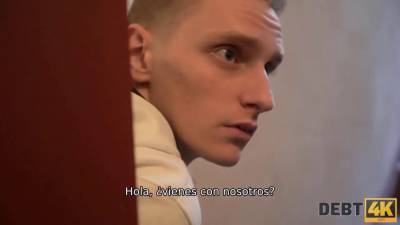 El marido de Candy Kay permite que el cobrador de deudas se la folle - sexu.com - Russia