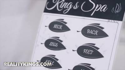 Tru Kait - Brunette Latina Tru Kait Reaches Ecstasy After Getting Pounded Hard During A Massage - upornia.com