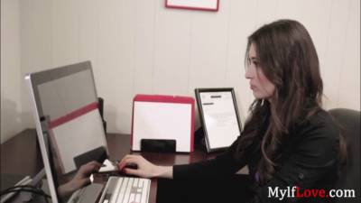 Angelina Diamanti - Quickie with BOSS before HUSBAND comes- Angelina Diamanti - sexu.com