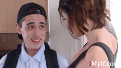 Ivy Lebelle - Lucky teen gets to fuck the HOT NEIGHBOR - Ivy Lebelle - sexu.com