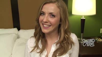 Karla Kush - Karla Kush Fucks And Eats Cum In Her First Adult Movie - upornia.com