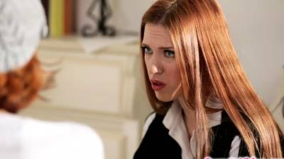 Veronica Avluv - Busty stepmom ass licks then fingers redhead stepdaughter - drtvid.com