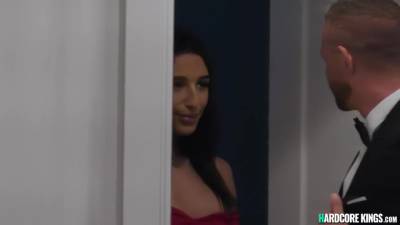 Naked Couple Fuck Brunette In Threesome With Abella Danger - hotmovs.com