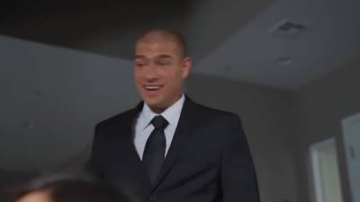 Mulatto With Big Milkings In The Bathroom Seduces The Friend Of A Frie - hotmovs.com