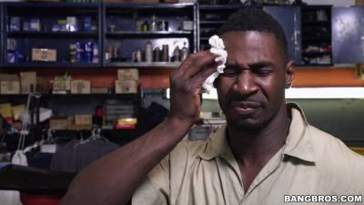 Mechanic Has The Biggest I've Ever Seen - MonstersOfCock - hotmovs.com