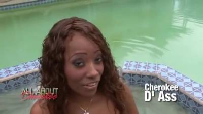 I Can Almost Taste Cherokee Ds Pussy Juice As She Fucks This Big Dick - hotmovs.com