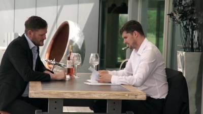 Ian Scott - Ian Scott, Clea Gaultier And Anissa Kate - Beauty With Erect Tits Swapping Husbands And Start Group Fucking On Th - hotmovs.com